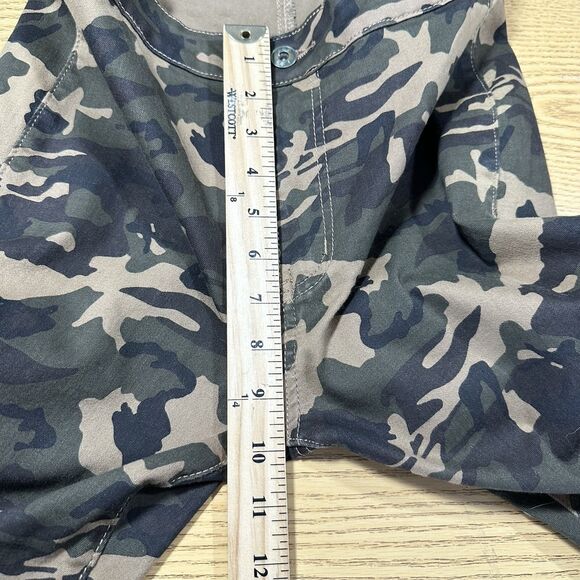 Y2K 90"s L&B Lucky & Blessed Bell Bottom Flared Jeans Camo Sz 4 (27x28)  Stretch - Picture 12 of 14